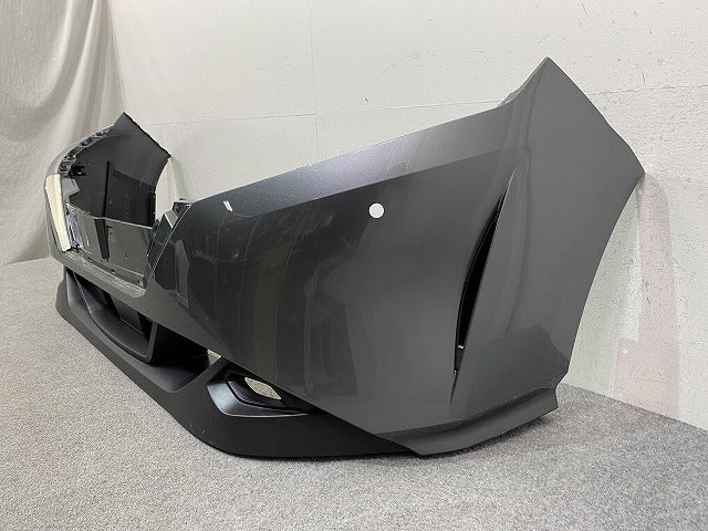 ノート/NOTE E13/SNE13 純正 前期 フロント バンパー スポイラー付 Fバンパー 62022 6XJ0H ダークメタルグレーメタリック KAD 日産(150004)