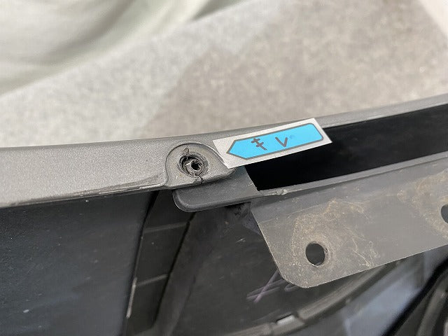 ノート/NOTE E13/SNE13 純正 前期 フロント バンパー スポイラー付 Fバンパー 62022 6XJ0H ダークメタルグレーメタリック KAD 日産(150004)