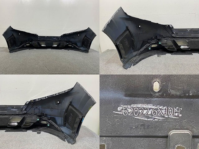 ノート/NOTE E13/SNE13 純正 前期 フロント バンパー スポイラー付 Fバンパー 62022 6XJ0H ダークメタルグレーメタリック KAD 日産(150004)