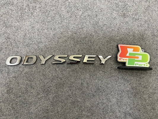 新車取り外し!オデッセイ ハイブリッド e:HEV アブソルート RC4/RC5 純正 リア エンブレム/オーナメント ODYSSEY メッキ ホンダ(150019)