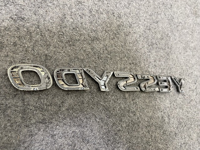 新車取り外し!オデッセイ ハイブリッド e:HEV アブソルート RC4/RC5 純正 リア エンブレム/オーナメント ODYSSEY メッキ ホンダ(150019)