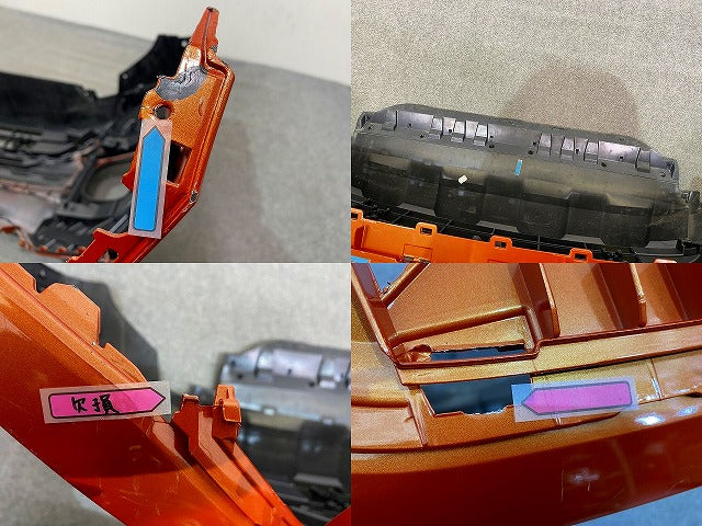 Tクロス/T-クロス T-Cross C1DKR 純正 フロント バンパー スポイラー付 Fバンパー 2GM.807.221.A オレンジ 4M フォルクスワーゲン(150027)