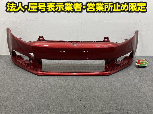 ポロ/POLO 6C/6R 純正 フロント バンパー Fバンパー 6C0 807 221 レッド フォルクスワーゲン(150033)