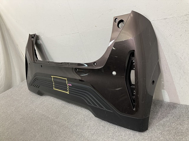 サクラ/SAKURA B6AW 純正 リア バンパー スポイラー付 Rバンパー 85022 7PA-0 アッシュブラウンメタリック CBA 日産(150041)