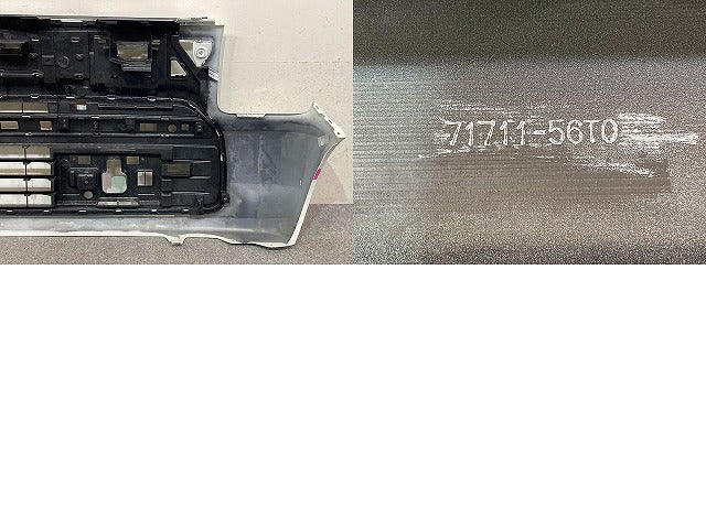 ワゴンR MH55S/MH85S/MH95S 純正 後期 フロント バンパー グリル付 Fバンパー 71711-56T0 スペリアホワイト 26U スズキ(150045)