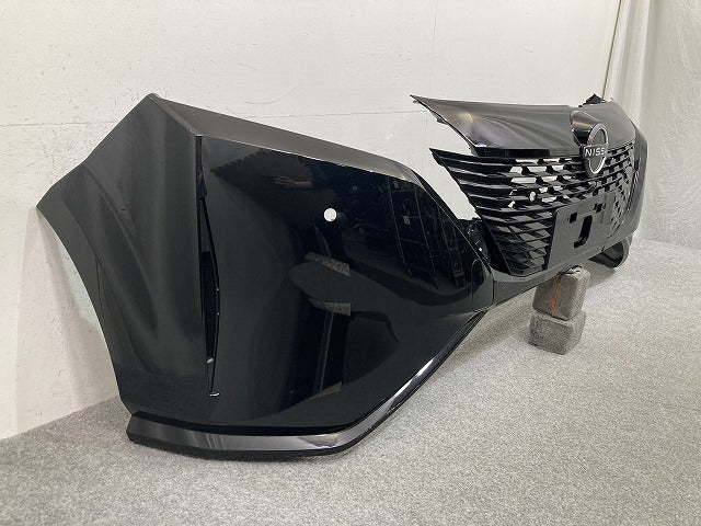 オーラ/ノート FE13/FSNE13/E13/SNE13 純正 前期 フロント バンパー グリルソナー付 62022 6XL0H 62022-6XL0A ブラック GAT(150066)