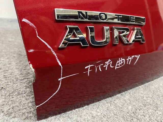 オーラ/AURA FE13/FSNE13 純正 リアゲート/バックドア/リアハッチ スカーレットメタリック 3U4 日産(150073)
