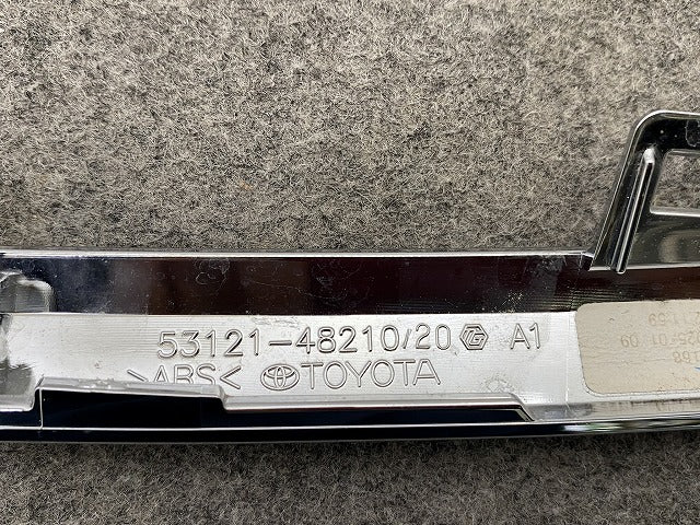 新車取り外し!ハリアー 80系/MXUA80/MXUA85/AXUH80/AXUH85 PHEV/AXUP85 純正 フロント グリルモール ガーニッシュ 53121-48210/20(150086)