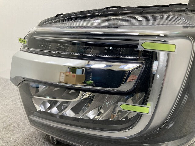 N-BOX/NBOX Nボックス カスタム/JF3/JF4 純正 前期 左 ヘッドライト/ランプ LED レベライザー LH STANLEY W3106 ホンダ(150096)