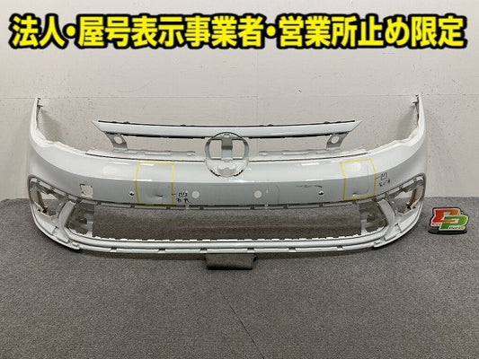 ポロ/POLO 2G系/AWCHZ 純正 後期 フロント バンパー Rライン Rバンパー 2GS.807.221.H ピュアホワイト LC9A フォルクスワーゲン(150113)
