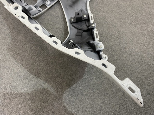 ルークス ハイウェイスター B44A/B45A/B47A/B48A 純正 後期 フロント バンパー ロアグリル付 62022 7NK-0 ホワイトパール QBB 日産(150117)