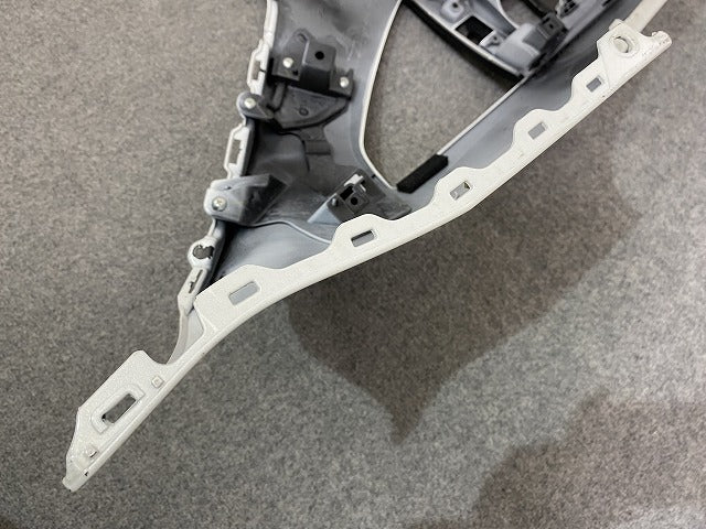 ルークス ハイウェイスター B44A/B45A/B47A/B48A 純正 後期 フロント バンパー ロアグリル付 62022 7NK-0 ホワイトパール QBB 日産(150117)