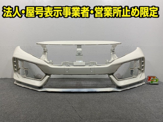 シビック タイプR FK8 純正 フロント バンパー 71100-TGH-ZZ00 チャンピオンシップホワイト NH0 ホンダ(150119)