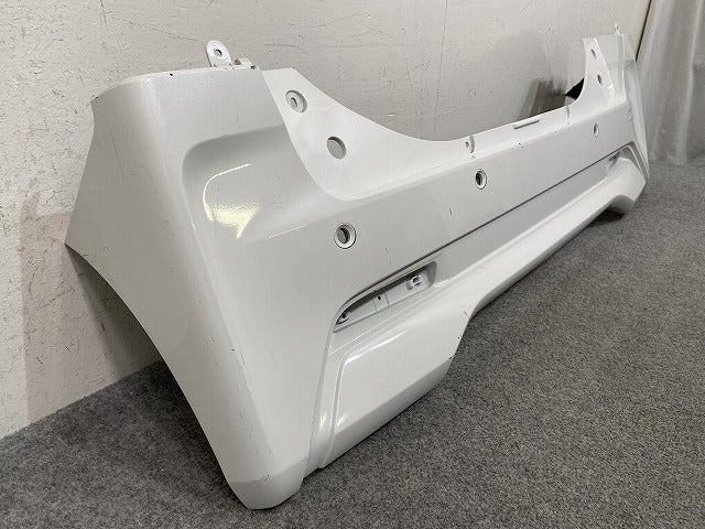 ルークス ハイウェイスター B44A/B45A/B47A/B48A 純正 リア バンパー 85022 7NA-0 ホワイトパール QBB 日産(150120)
