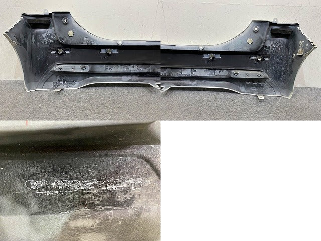 ルークス ハイウェイスター B44A/B45A/B47A/B48A 純正 リア バンパー 85022 7NA-0 ホワイトパール QBB 日産(150120)