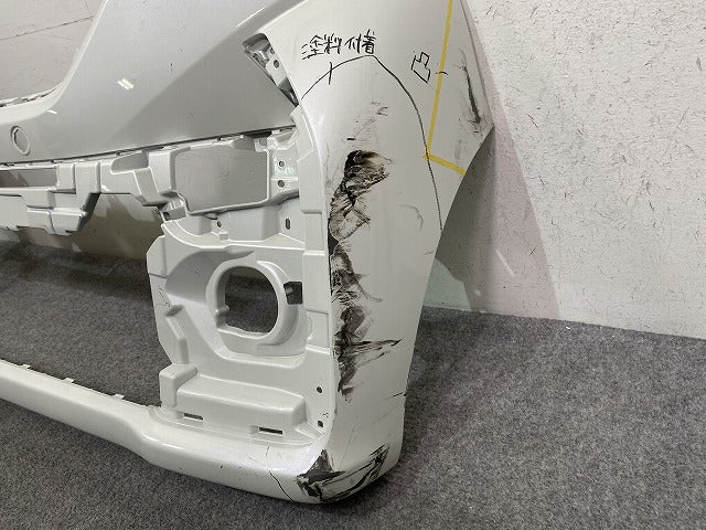 スペーシア カスタム MK54S/MK94S 純正 フロント バンパー Fバンパー 71711-53U5 ピュアホワイトパール ZVR スズキ(150146)