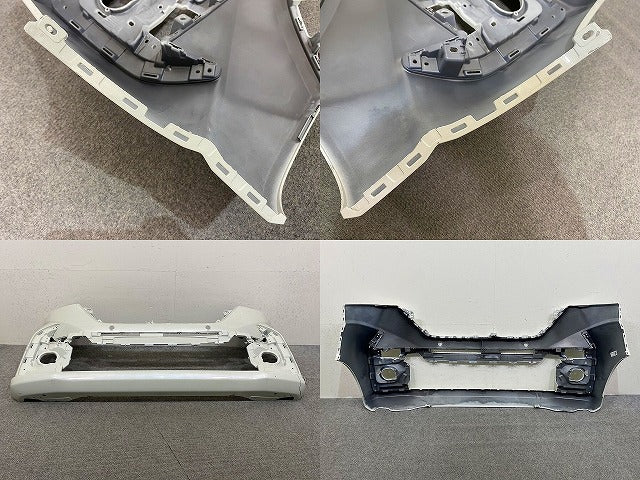 スペーシア カスタム MK54S/MK94S 純正 フロント バンパー Fバンパー 71711-53U5 ピュアホワイトパール ZVR スズキ(150146)