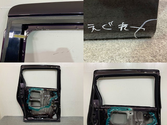 エスティマ 50系/ACR50W/ACR55W/GSR50W/GSR55W 純正 左 リア スライド ドア サイドパネル付 ボルドーマイカメタリック 3R9 トヨタ(150179)