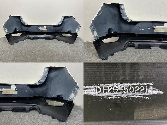 CX-3/CX3 DK/DK5FW/DK5AW 純正 リア バンパー Rバンパー DF8G-50221 ホワイト マツダ(150185)