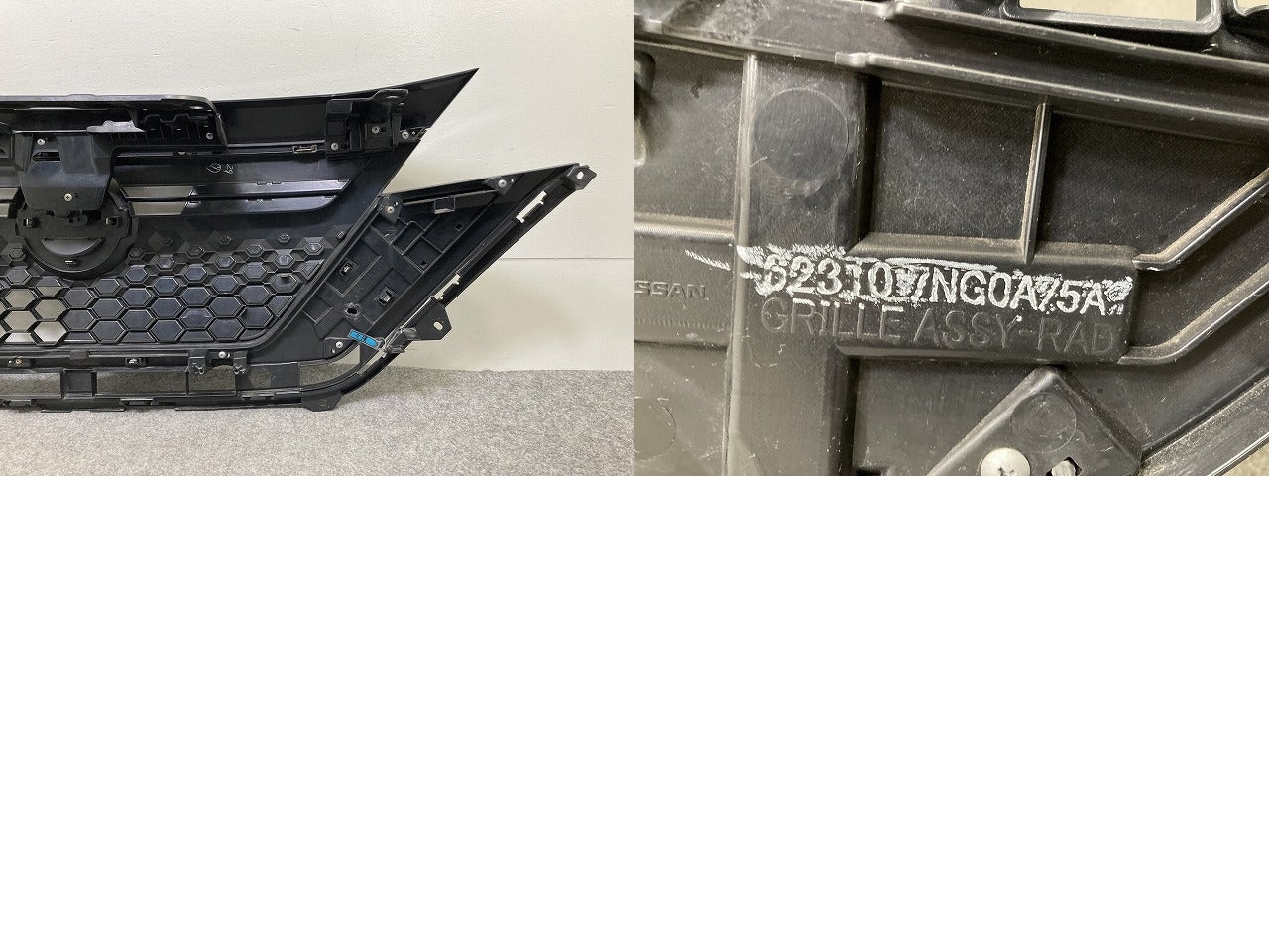 ルークス ハイウェイスター B44A/B45A/B47A/B48A 純正 前期 フロント グリル/ラジエーターグリル 62310 7NG0A/5A 62310-7NG5A 日産(150224)