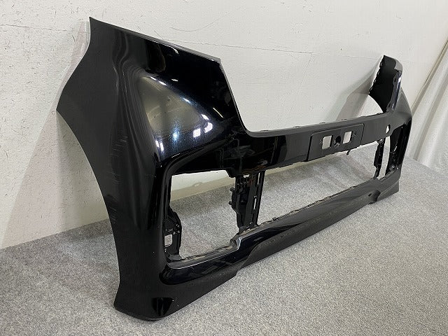 N-BOX/NBOX Nボックス カスタム/JF3/JF4 純正 後期 フロント バンパー Fバンパー 71101-TTA-J200 ブラックパール NH731P ホンダ(150225)
