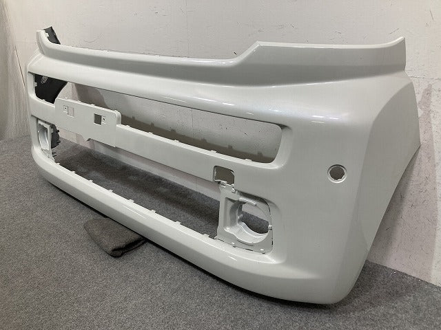 スペーシア MK54S/MK94S 純正 フロント バンパー Fバンパー 71711-53U0 ピュアホワイトパール ZVR スズキ(150229)