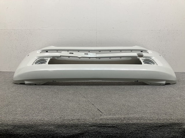 スペーシア MK54S/MK94S 純正 フロント バンパー Fバンパー 71711-53U0 ピュアホワイトパール ZVR スズキ(150229)