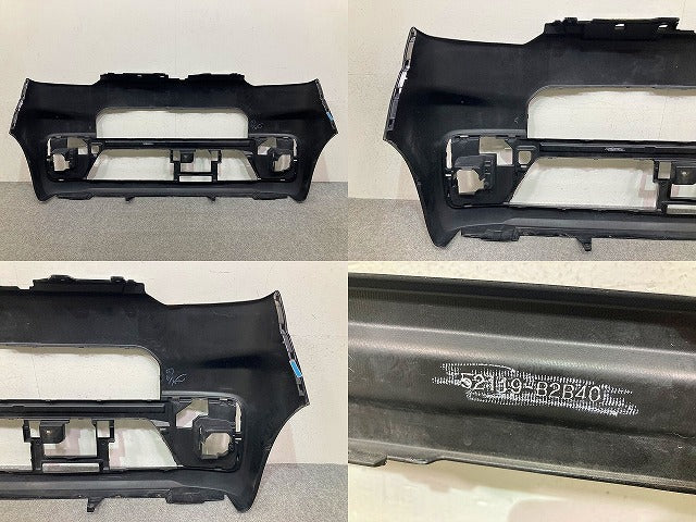 ウェイク LA700S/LA710S 純正 フロント バンパー Fバンパー 52119-B2B40 ブラックマイカメタリック X07 ダイハツ(150231)