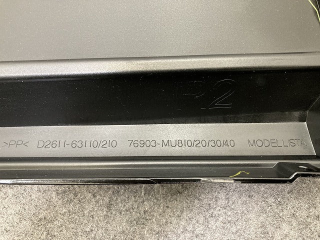 新品!ハリアー 80系/MXUA80/MXUA85/AXUH80/AXUH85/AXUP85 純正 右 サイドパネル 76903-MU810/20/30 MSD44-48003-C1 ブラック 219(150282)