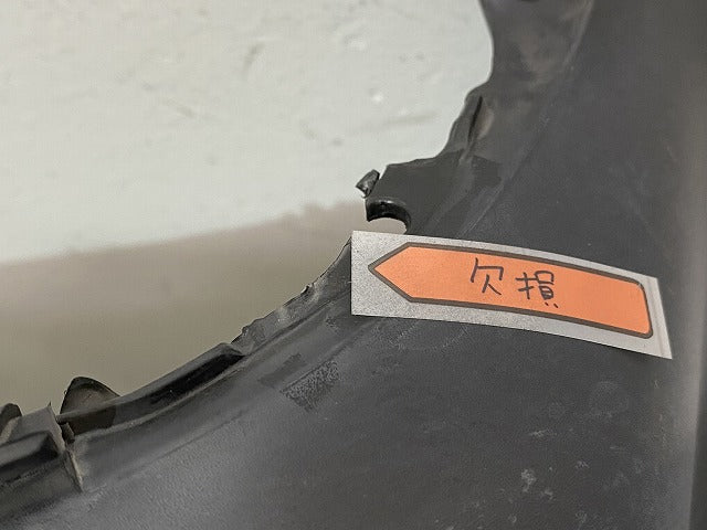 ハスラー MR31S/MR41S 純正 フロント バンパー Fバンパー 71711-65P0 スチールシルバーメタリック ブラック2トーン D1F スズキ(150376)