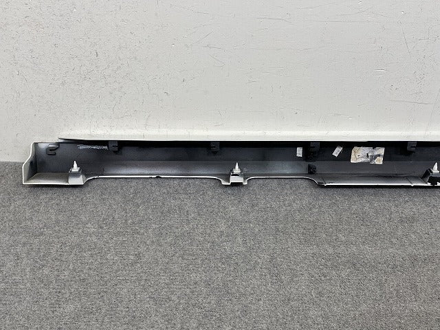 ルークス ハイウェイスター B44A/B45A/B47A/B48A 純正 左 サイドステップ/サイドスカート LH 76851 7NC-0 ホワイトパール QBB 日産(150383)