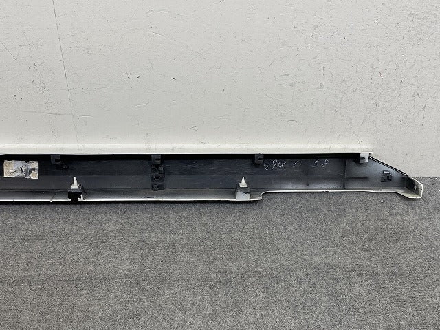 ルークス ハイウェイスター B44A/B45A/B47A/B48A 純正 左 サイドステップ/サイドスカート LH 76851 7NC-0 ホワイトパール QBB 日産(150383)