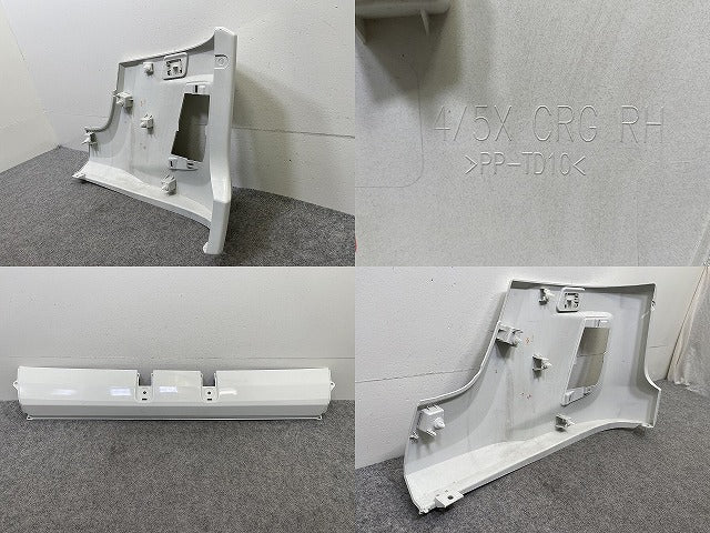 新車取り外し!エルフ/フォワード 純正 フロント バンパー 4/5X CRG/5X CRG/BH/4/5X CRG  1-86722179-0 ホワイト ソリッド いすゞ(150384)