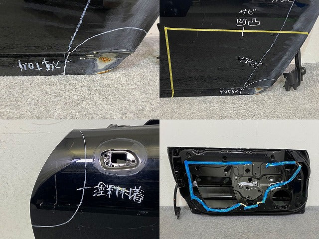S2000 AP1 純正 左 フロント ドア LH ベルリナブラック NH547 ホンダ(150464)
