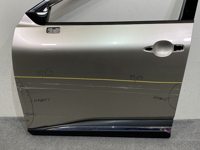 エクストレイル/X-TRAIL T33/SNT33 純正 左 フロント ドア サイドパネルバイザー付 LH シェルブロンド KAY 日産(150479)
