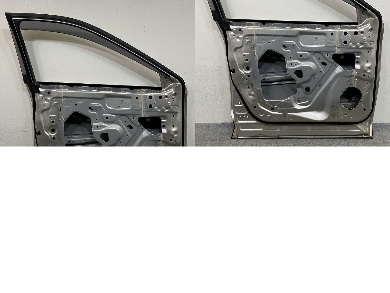 エクストレイル/X-TRAIL T33/SNT33 純正 左 フロント ドア サイドパネルバイザー付 LH シェルブロンド KAY 日産(150479)