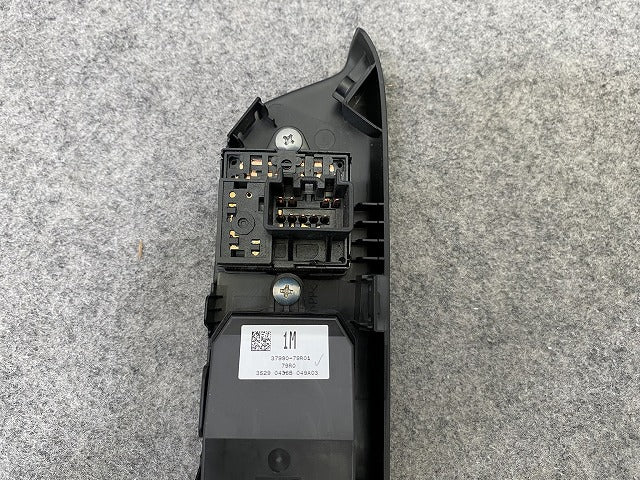 スペーシア MK53S 純正 右 パワーウインドウスイッチ 運転席側 RH 37990-79R01 素地 スズキ(150483)