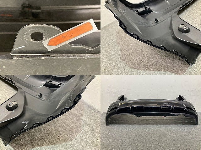 キックス/KICKS P15/RP15/SNP15 純正 リア バンパー ソナー付 Rバンパー 85022 5RY0H ピュアブラック G42 日産(150509)