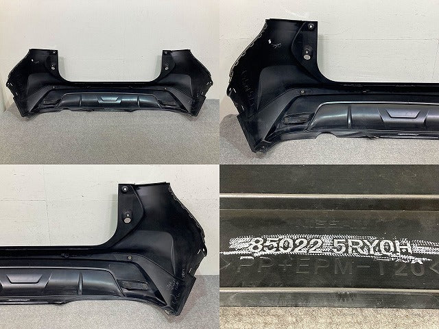 キックス/KICKS P15/RP15/SNP15 純正 リア バンパー ソナー付 Rバンパー 85022 5RY0H ピュアブラック G42 日産(150509)