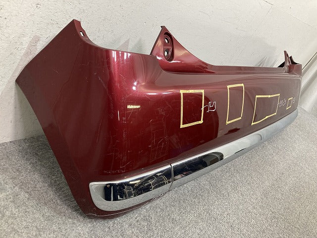 ミラ ジーノ L650S/L660S 純正 リア バンパー Rバンパー 52159-B2160/70 ルージュレッドクリスタルメタリック R45 ダイハツ(150510)