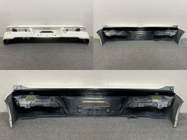ハイゼット カーゴ S321V/S331V 純正 後期 リア バンパー ソナー付 Rバンパー 52159-B5090 ホワイト W19 ダイハツ(150528)