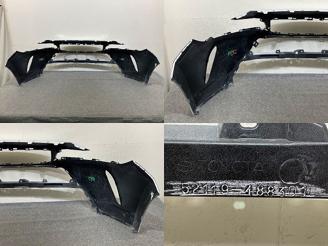 ハリアー 80系/MXUA80/MXUA85/AXUH80/AXUH85 PHEV/AXUP85 純正 フロント バンパー 52119-488301 プラチナホワイトパール 089(150531)