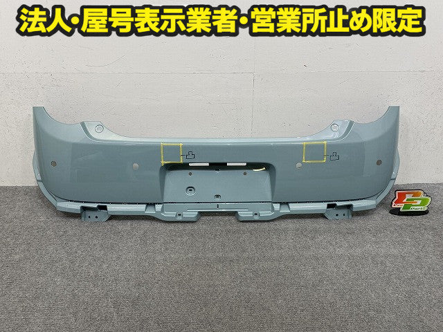 アルト ラパン HE33S 純正 リア バンパー Rバンパー 71811-80P0/80P1/80PA フレンチミントパールメタリック ZWB スズキ(150533)