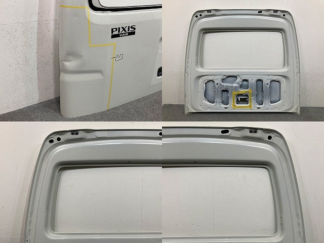 ピクシス バン S321M/S331M 純正 リアゲート/バックドア/リアハッチ パールホワイトIII W24 トヨタ(150540)