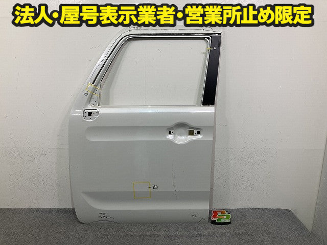 スペーシア MK94S/MK54S 純正 左 フロント ドア LH ピュアホワイトパール ZVR スズキ(150542)
