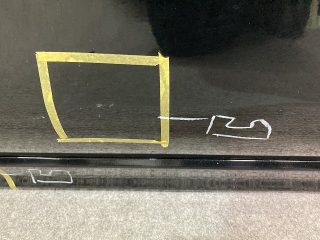 エクストレイル/X-TRAIL T32/NT32/HT32/HNT32 純正 左 フロント ドア サイドパネル付 LH ダイヤモンドブラック G41 日産(150545)