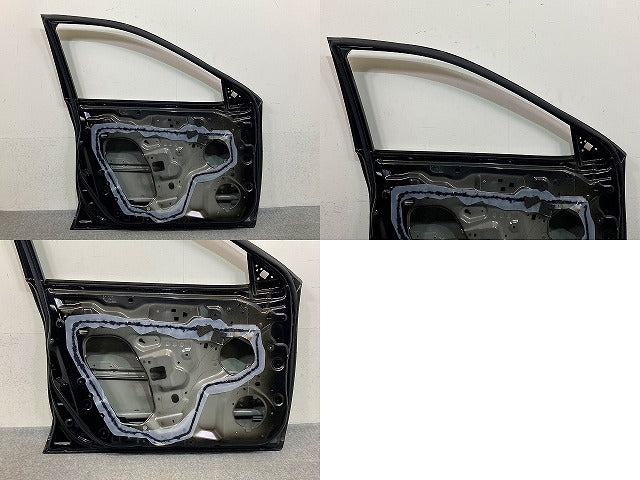 エクストレイル/X-TRAIL T32/NT32/HT32/HNT32 純正 左 フロント ドア サイドパネル付 LH ダイヤモンドブラック G41 日産(150545)