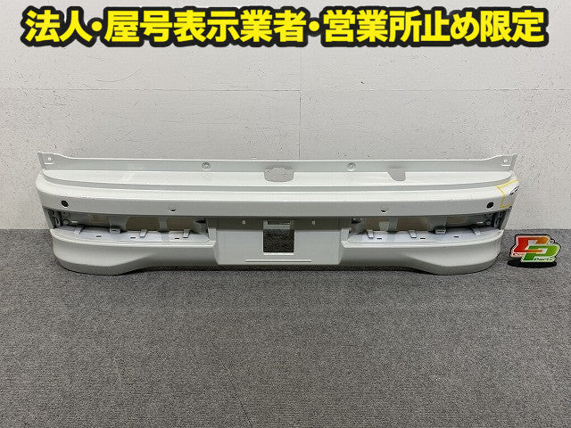 エブリィワゴン DA17W 純正 リア バンパー Rバンパー 71811-50T5 パールホワイト Z7T スズキ(150555)