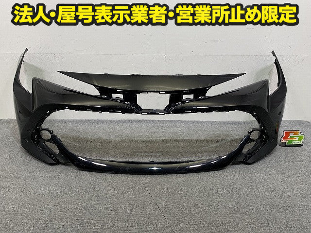 カローラ スポーツ 210系/NRE210H/NRE214H/ZWE211H/ZWE213H/ZWE219H/MZEA12H 純正 フロント バンパー 52119-12G20/30 ブラック(150561)