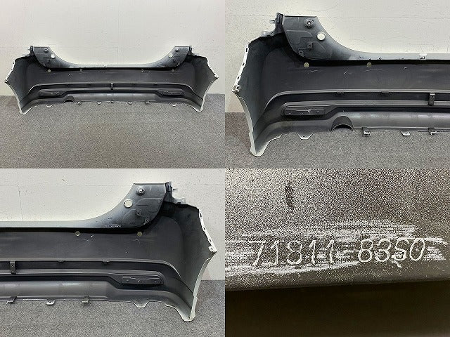ソリオ バンディット MA27S/MA37S 純正 リア バンパー Rバンパー 71811-83S0 ピュアホワイトパール ZVR スズキ(150567)